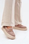 Mokasyny Model Vinceza 79535 Beige - Step in style