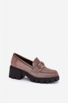 Półbuty Model Vinceza 39921 Dark Beige - Step in style