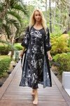 Koszulka nocna Koszula Nocna Model Elba satyna Glamour - Kalimo