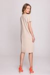 Sukienka Model S392 Beige - Stylove