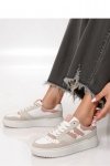 Damskie Sneakersy NORVIN ? White/Pink - Inello