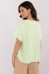 Sweter Damski Model MO-SW-0702.36 Limonka - Italy Moda