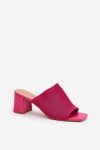 Sandał Klapki Model Wenilan FY35-1 Fuksja - Step in style