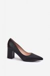 Czółenka Model Deonira KJ-42 Black - Step in style