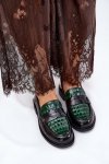 Mokasyny Model Vinceza 91125 Green/Black - Step in style