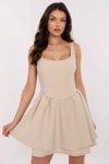 Sukienka Model MI-SK-26612.85 Beige - Italy Moda