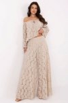 Spodnie Damskie Model MI-SP-88501.81 Beige - Italy Moda