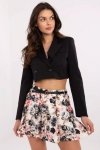 Spodnie Spódnicospodenki Model DHJ-SD-A8757-3.69 Black/Beige - Italy Moda