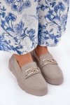 Mokasyny Model Vinceza 88007 Dark Beige - Step in style
