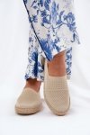Espadryle Model Vinceza 13624 Beige - Step in style