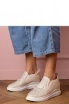 Trampki Model Jeremi LL1929 Beige - PRIMO