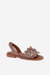 Sandały Model Zazoo 40425 Dark Beige - Step in style