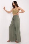Spodnie Damskie Model MI-SP-25734.78 Khaki - Italy Moda