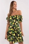 Sukienka Model MI-SK-23797.76 Black/Yellow - Italy Moda
