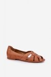 Baleriny Model Maciejka 06908-29/001-1 Brown - Step in style