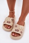 Sandał Klapki Model Redienna 25SD11--8912 Beige - Step in style