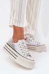 Trampki Model GOE RR2N4108 Silver - Step in style