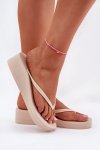 Sandał Japonki Model Big Star RR274A551 Beige - Step in style