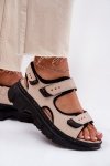 Sandały Model Artiker 56C0471 Beige - Step in style