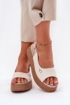 Sandały Model Vinceza 41476 Beige - Step in style