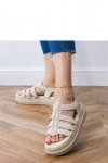 Sandały Model Hartos PL363 Beige - PRIMO