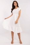 Sukienka Model DHJ-SK-13583.18 Ecru - Italy Moda