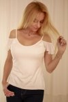 Bluzka Model Vera Ecru  - Mirale