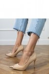 Szpilki Model Elaza FB-290 Beige - PRIMO
