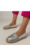 Espadryle Model Zelvira CZ-5 Silver - PRIMO