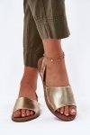 Sandały Model Dereka 25SD35-8783 Gold - Step in style