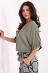 Bluzka Model TW-BZ-BI-3228.75 Khaki - Och Bella