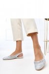 Baleriny Model Eve E5522 Silver - PRIMO