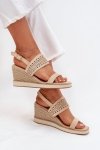 Sandały Model Zolira 7210 Beige - Step in style