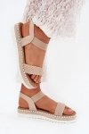 Sandały Model Velara 9695-PL Beige - Step in style
