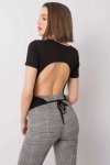 Bluzka Model 95-BZ-639012.28P Black - Rue Paris