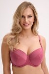 Biustonosz push up Biustonosz Usztywniany Model Kate 281 Magenta - Gaia