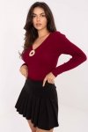 Sweter Damski Model PM-SW-DF61034.76 Bordo - Factory Price