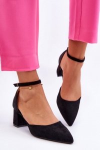 Czółenka Model Promise LL-298 Black - Step in style