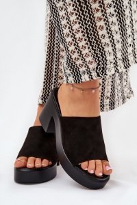 Sandał Klapki Model Omeisa 8338-273 Black - Step in style
