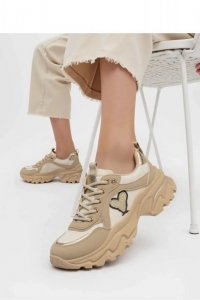 Damskie Sneakersy SOLARA KHAKI - Inello