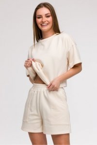 Szorty Damskie Model B295 Wanilia - BeWear