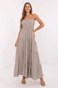 Sukienka Model MI-SK-A2596.97 Dark Beige - Italy Moda