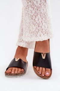 Sandał Klapki Model Vessira AM247 Black - Step in style