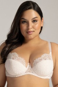 Biustonosz Soft Biustonosz Semi-Soft Model Blossom 2147 Marschmallow - Ava