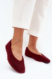 Baleriny Model Zimira QQ-264 Bordo - Step in style