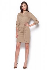 Sukienka Model 287 Beige - Figl