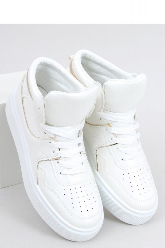 Buty sportowe za kostkę ERVA WHITE - Inello