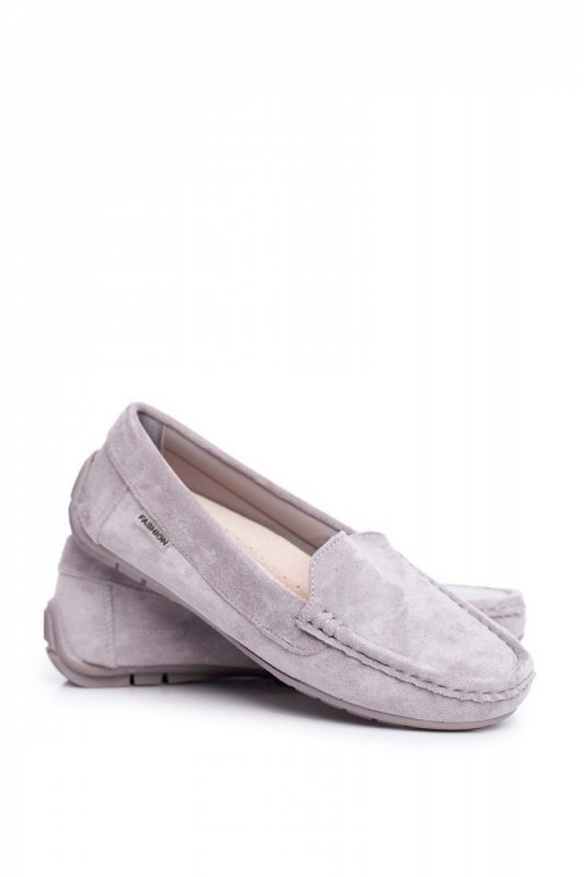 Mokasyny Model Morreno 20PB26-2190 Grey - Step in style