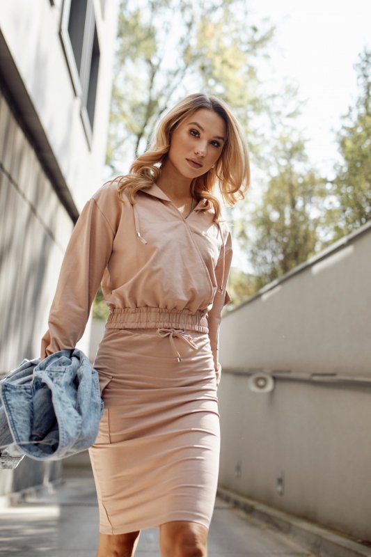 Spódnica Komplet Model FI715 Beige - Fasardi