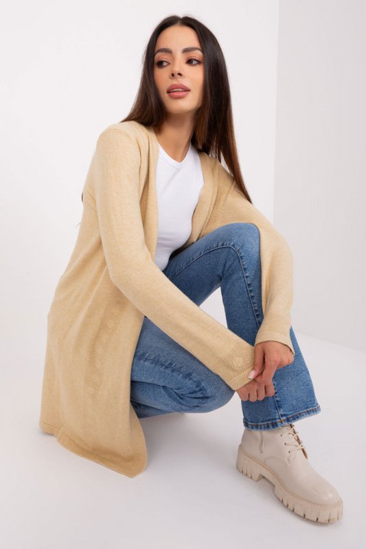 Sweter Kardigan Model AT-SW-2333.31X Beige - AT